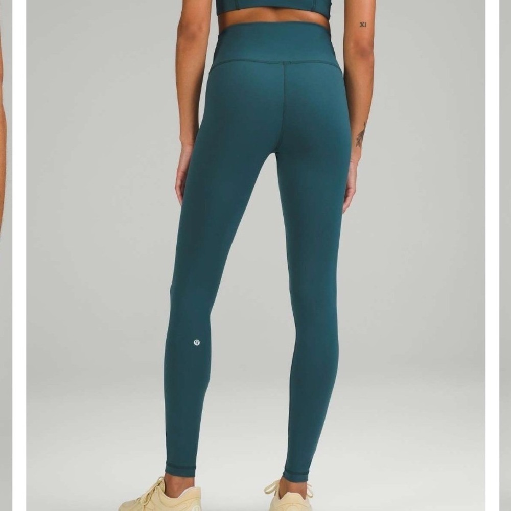 NEW Lululemon Wunder Train High-Rise Tight Size 6 Storm Teal LW5DJ0S
